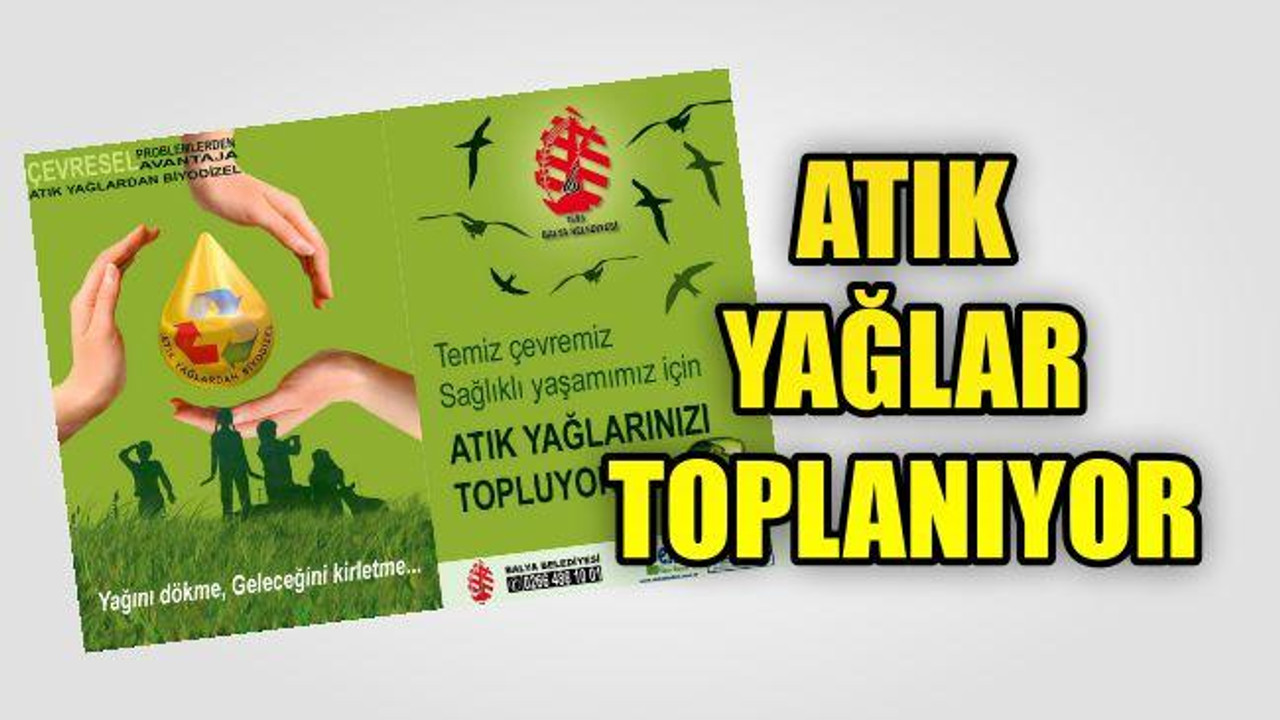 Atık Yağlar Toplanıyor