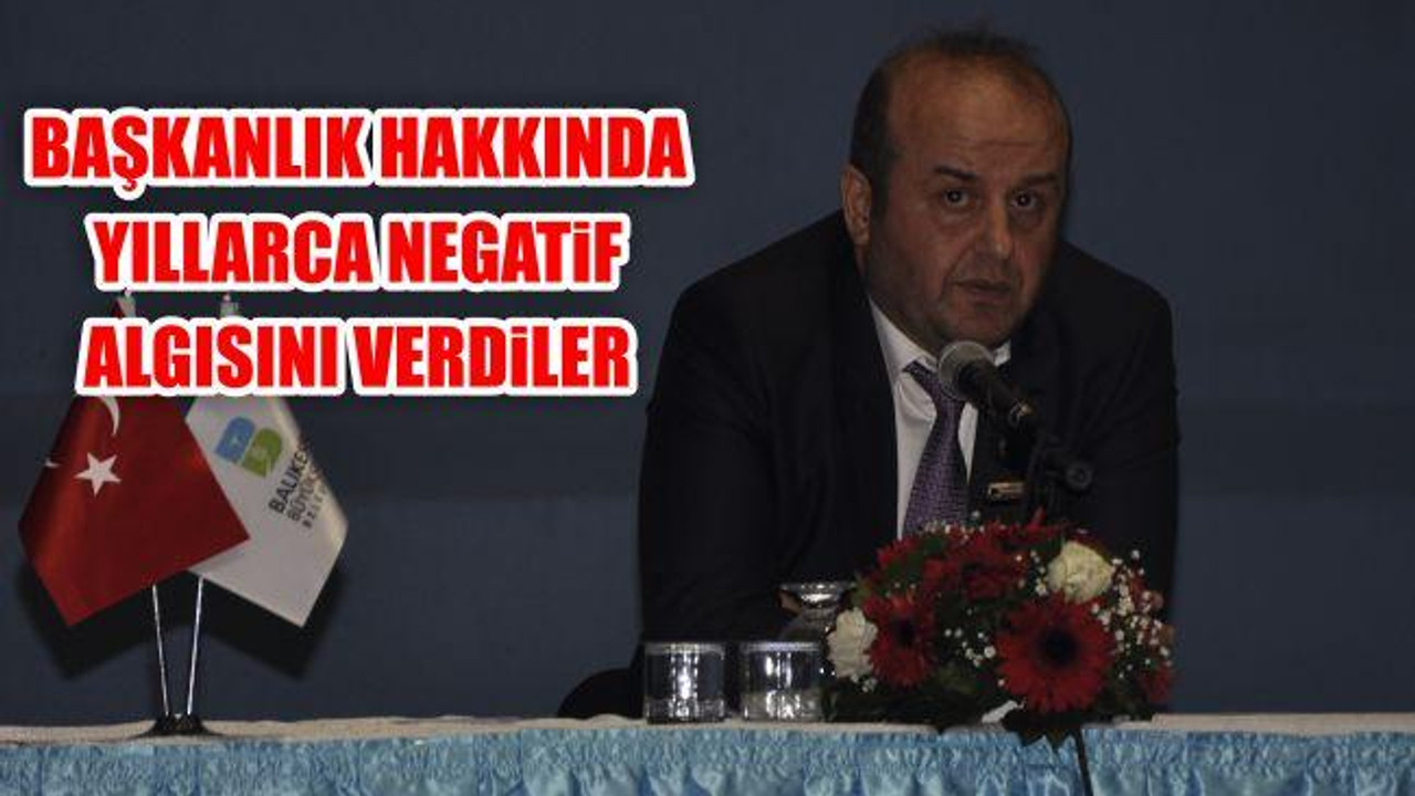 Başkanlık Hakkında Yıllarca Negatif Algısını Verdiler