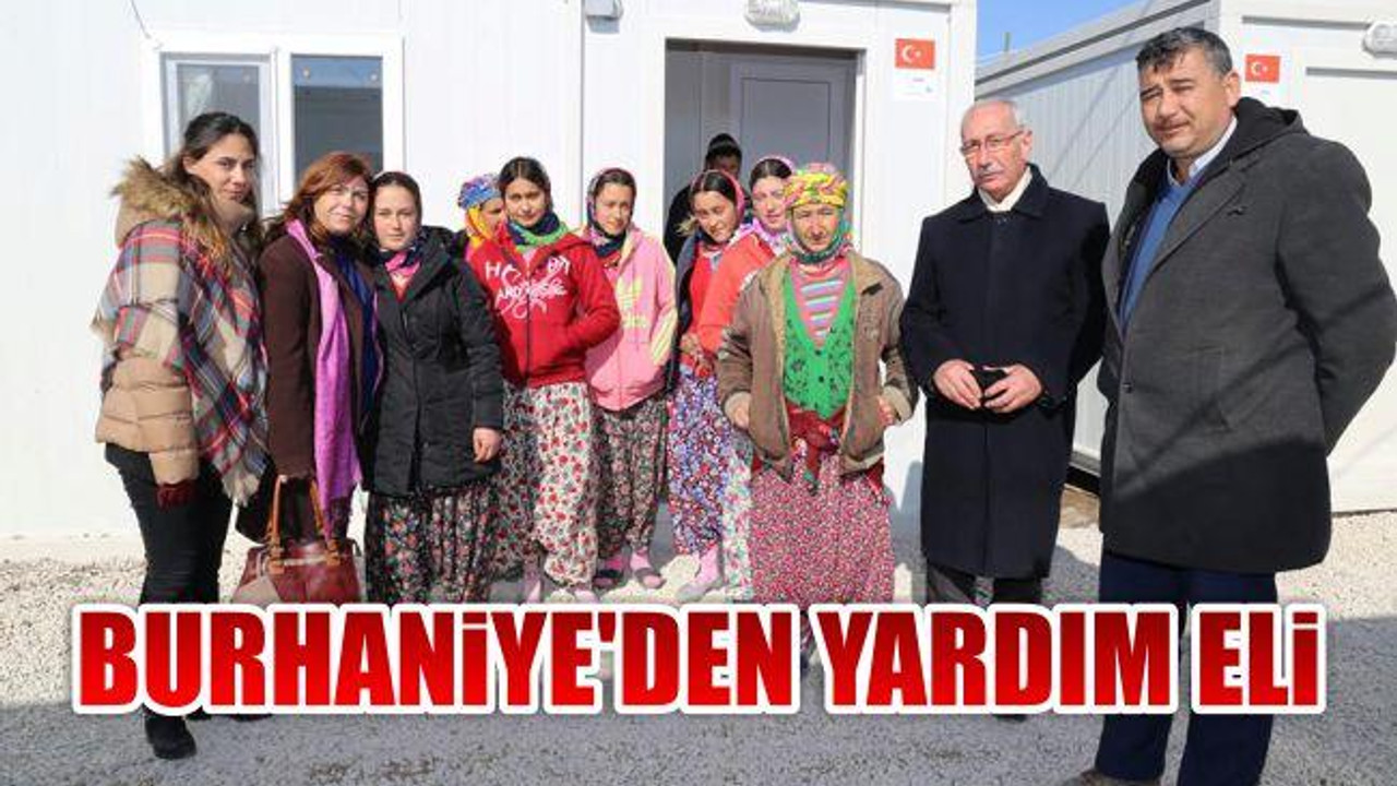 Burhaniye'den Yardım Eli