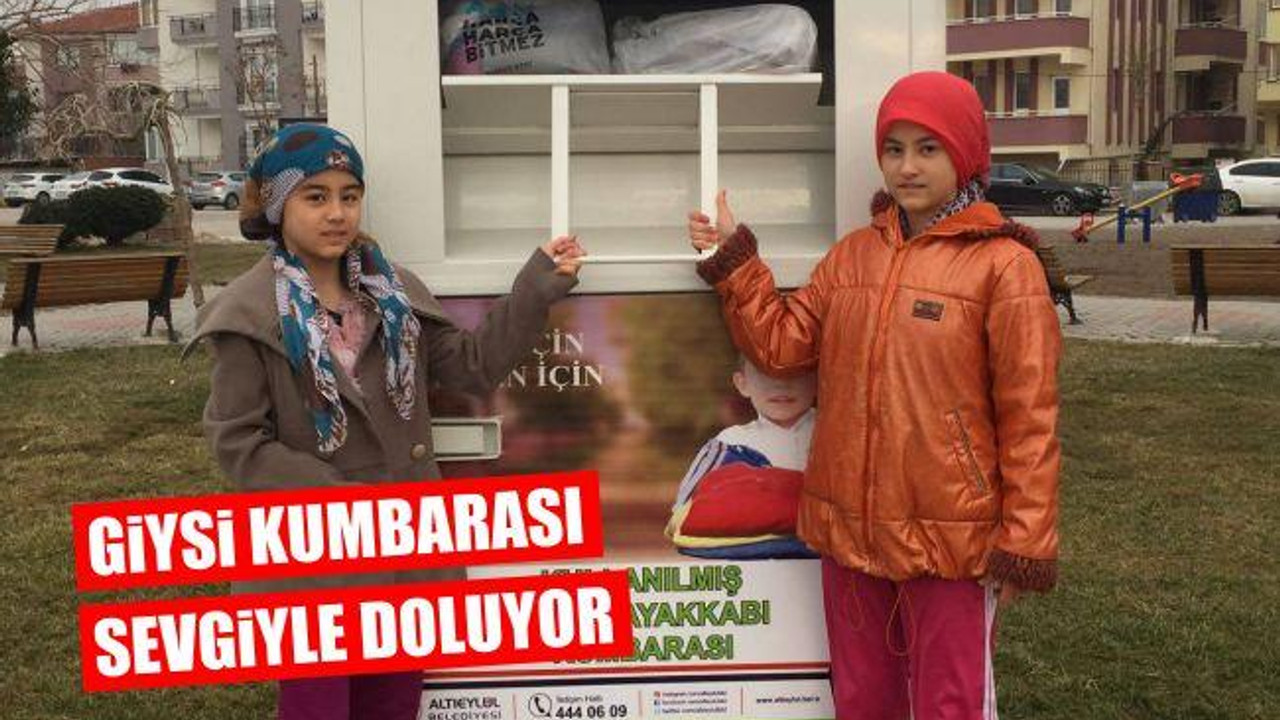 Giysi Kumbarası Sevgiyle Doluyor