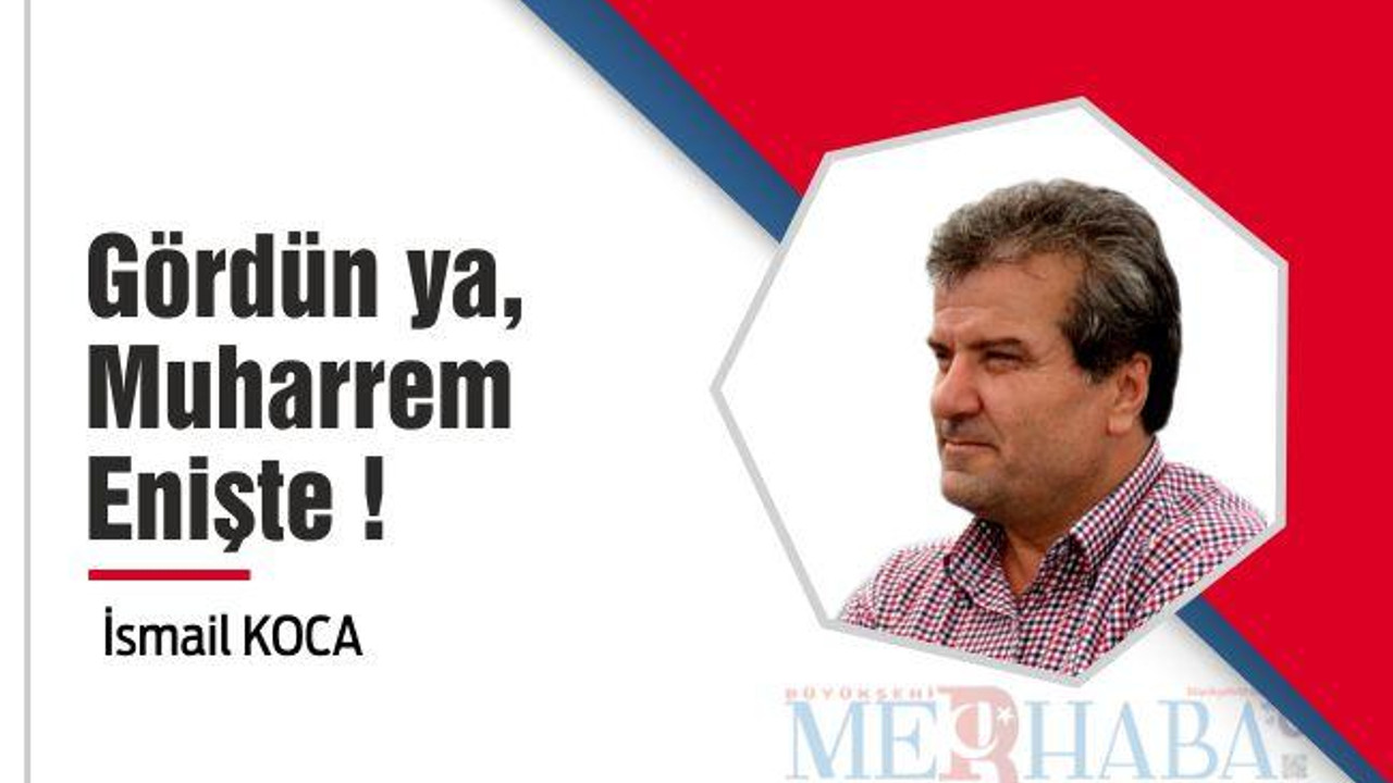 Gördün ya, Muharrem Enişte !