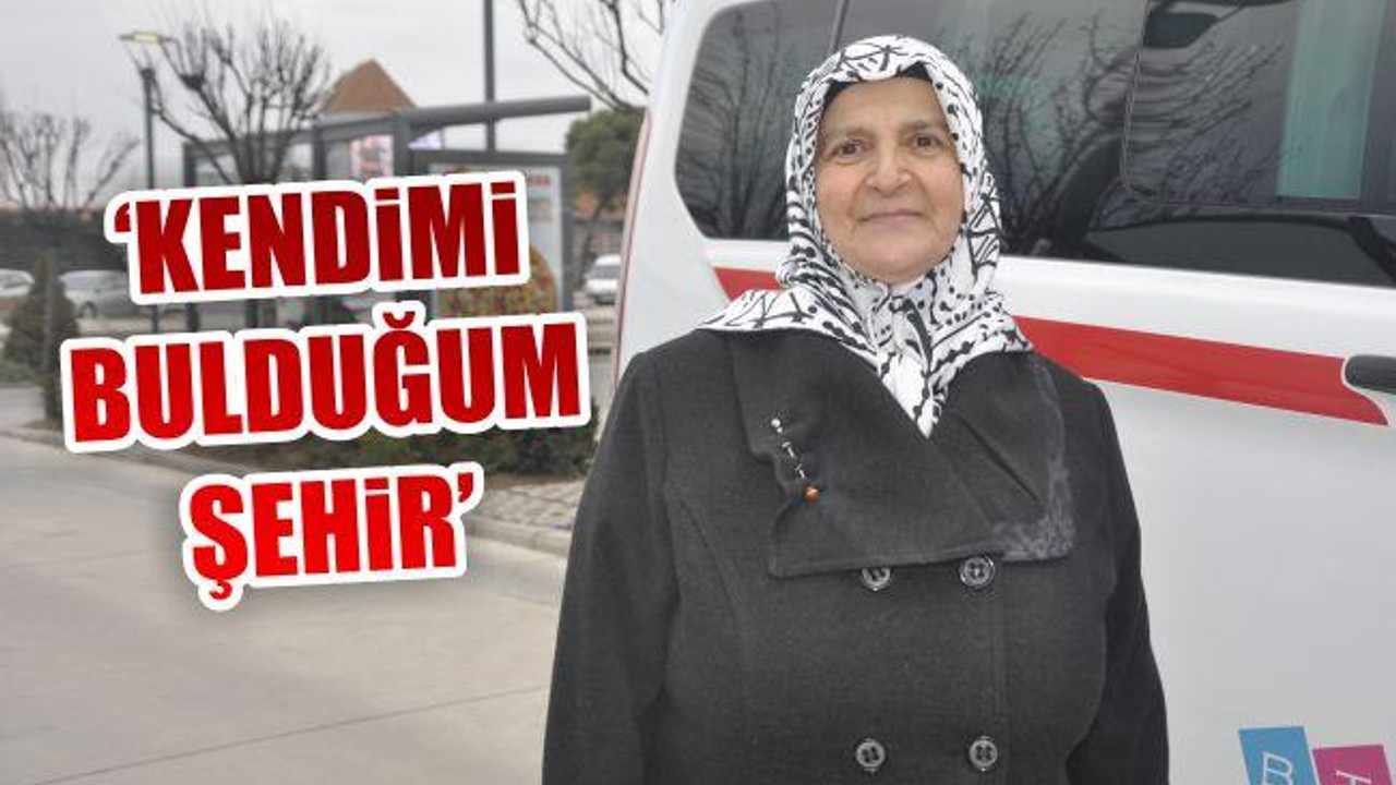 ‘Kendimi Bulduğum Şehir’
