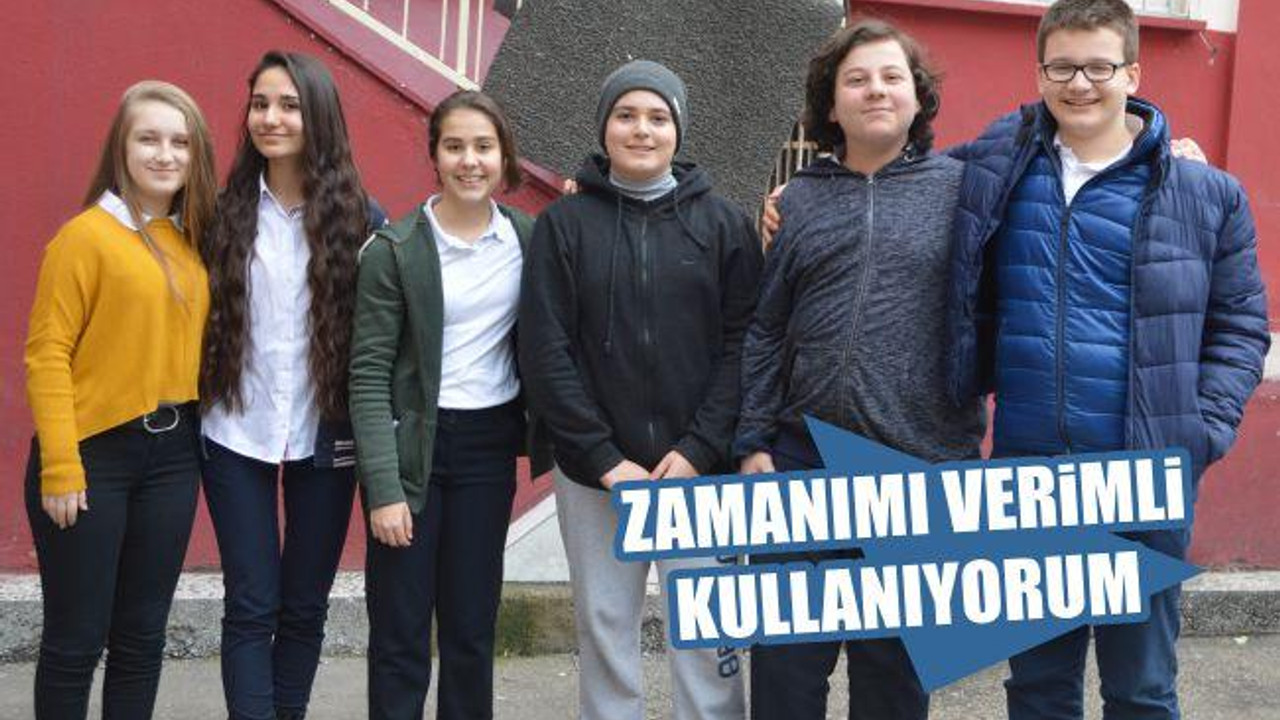 Zamanımı Verimli Kullanıyorum