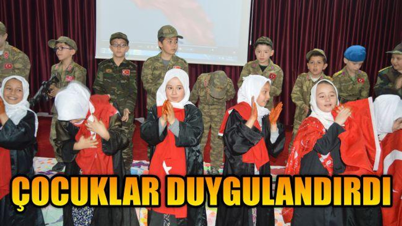 Çocuklar Duygulandırdı