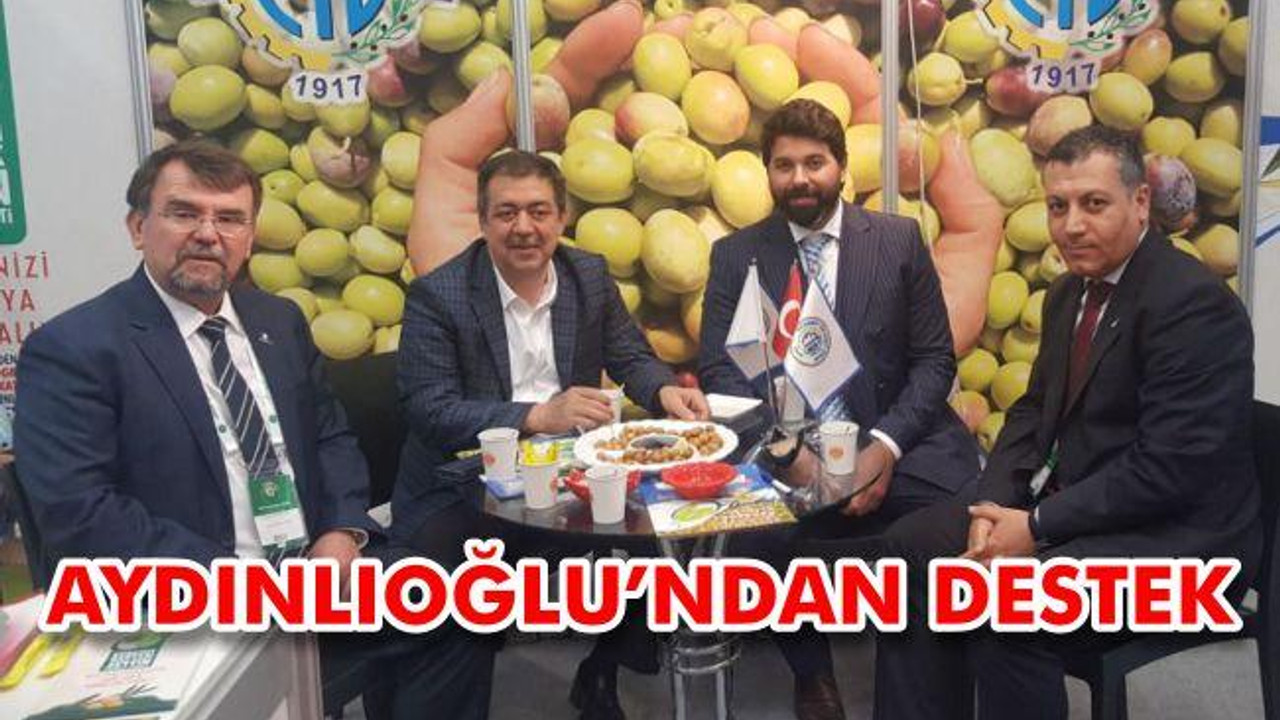 Aydınlıoğlu’ndan Destek