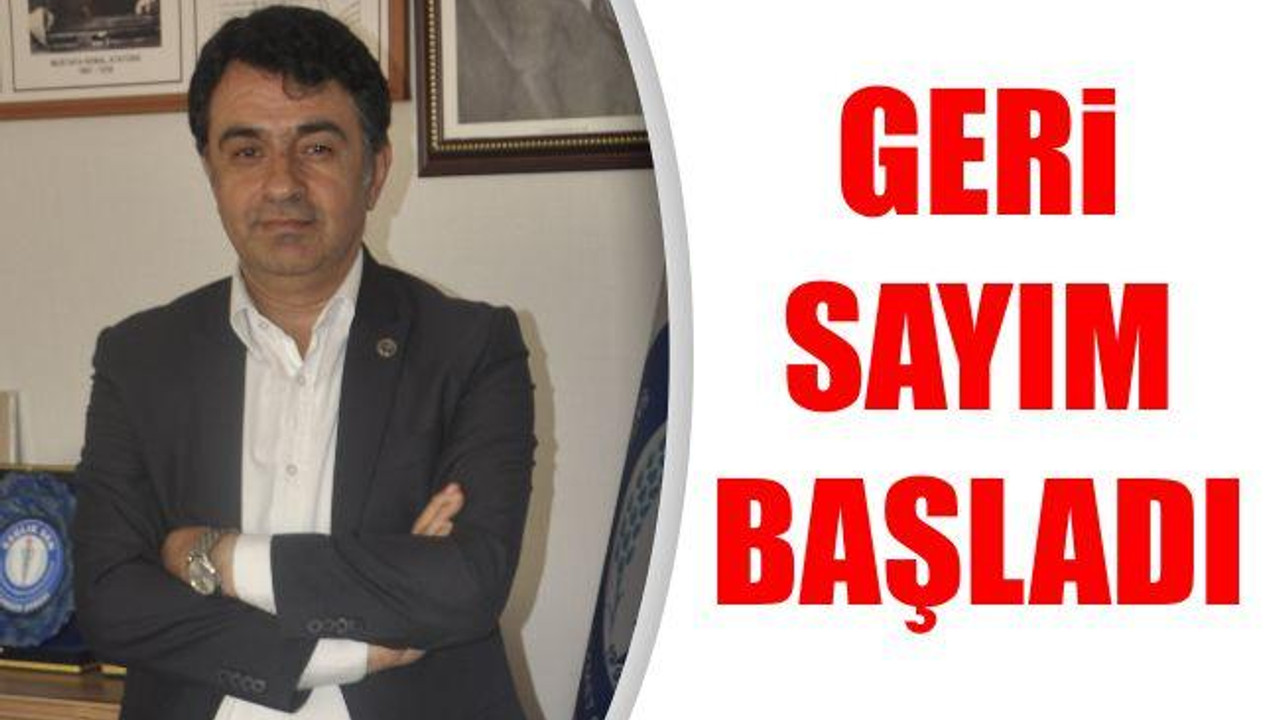 Geri sayım başladı