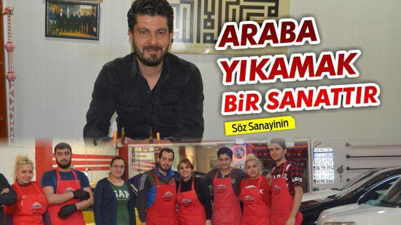 Araba Yıkamak Bir Sanattır