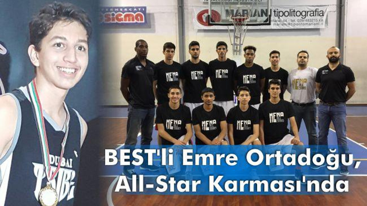 BEST’li Emre, Ortadoğu All-Star Karması'nda