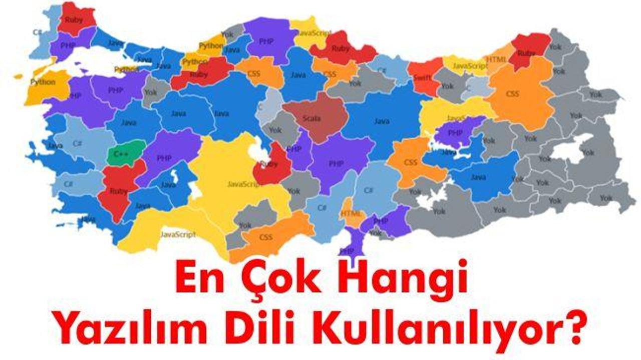 En Çok Hangi Yazılım Dili Kullanılıyor?