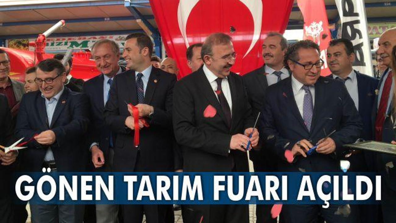 Gönen Tarım Fuarı açıldı