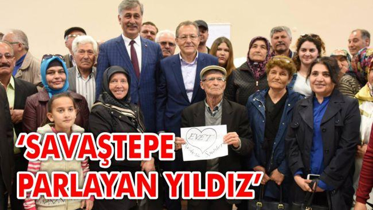 'Savaştepe parlayan yıldız'