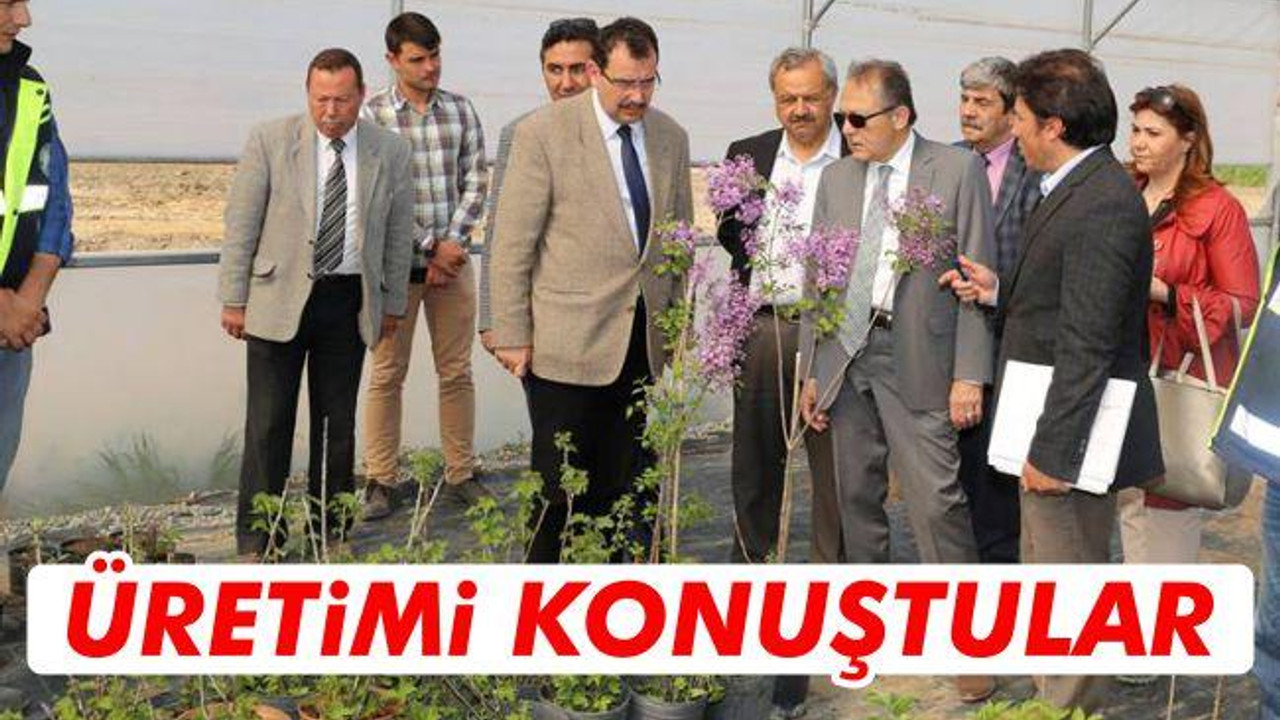 Üretimi konuştular