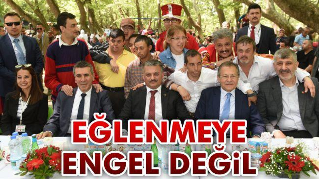 Eğlenmeye engel değil