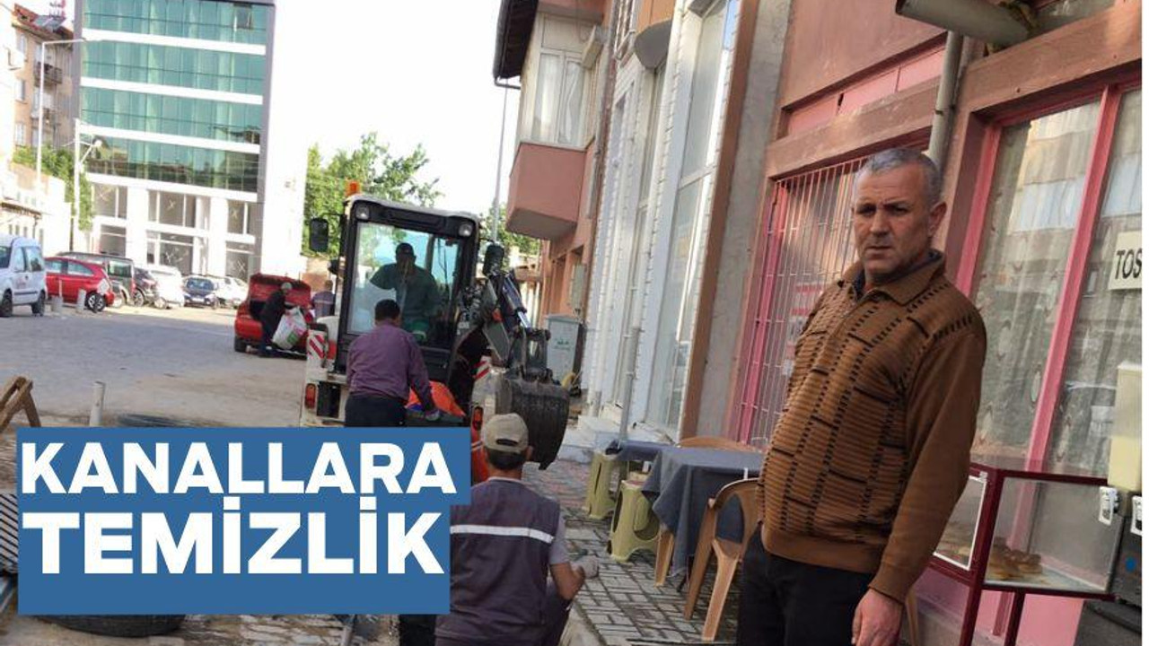 KANALLARA TEMİZLİK