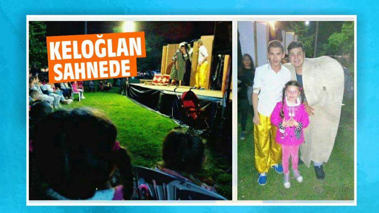 Keloğlan sahnede