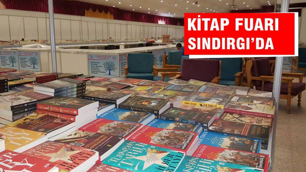 KİTAP FUARI SINDIRGI'DA