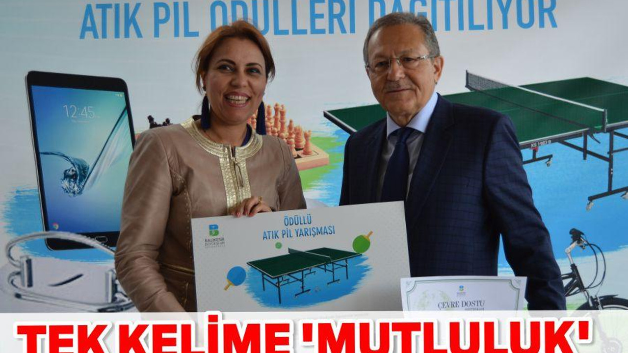 TEK KELİME ‘MUTLULUK’