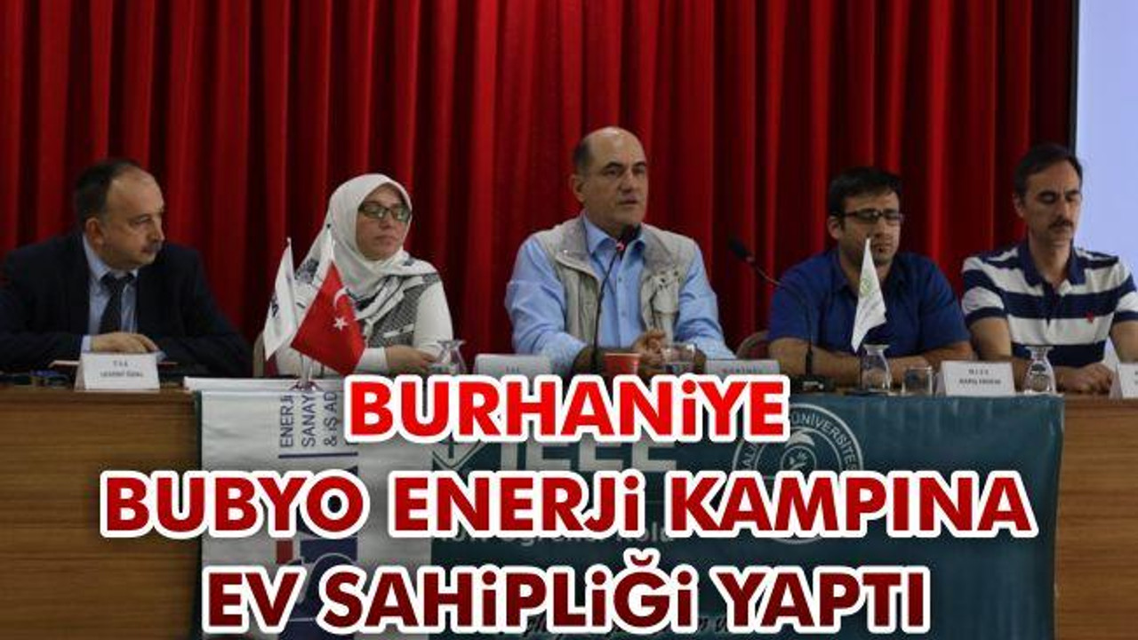 Burhaniye BUBYO enerji kampına ev sahipliği yaptı