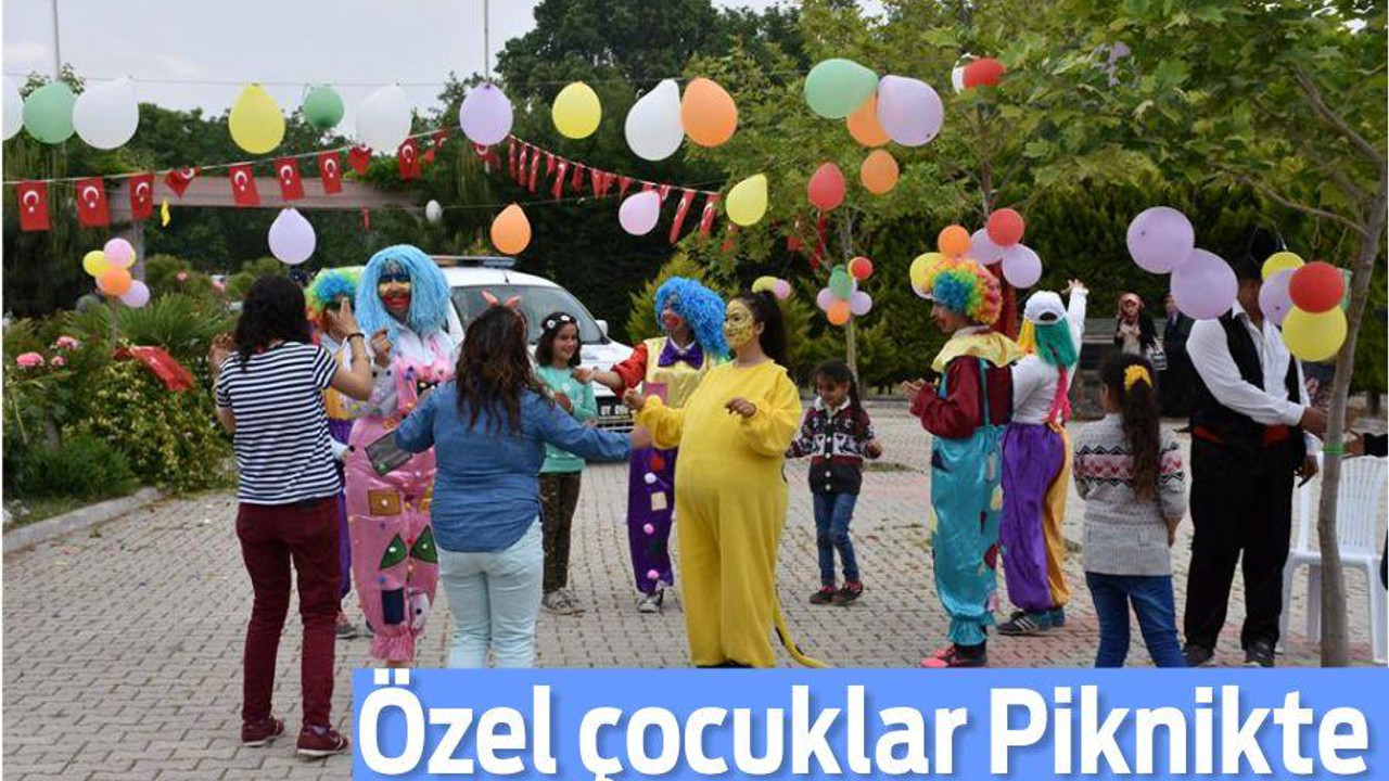 Özel çocuklar Piknikte