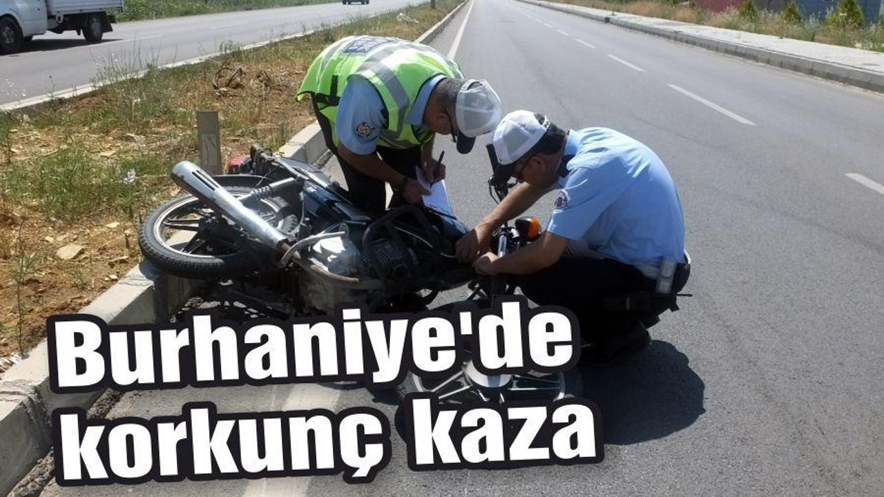 Burhaniye’de korkunç kaza