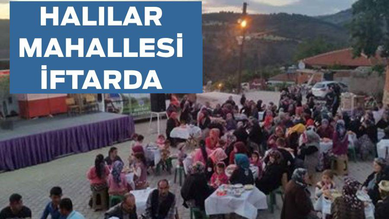 HALILAR MAHALLESİ İFTARDA