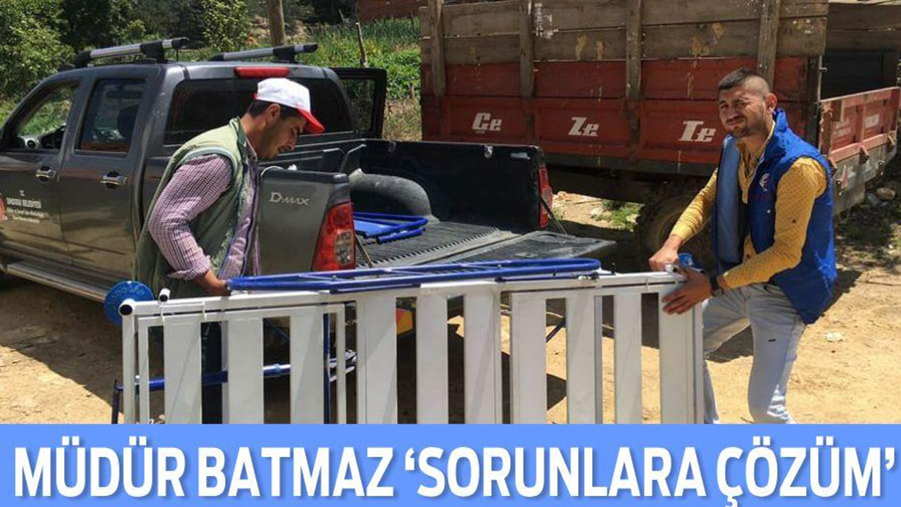 SINDIRGI İHTİYAÇLARI KARŞILIYOR
