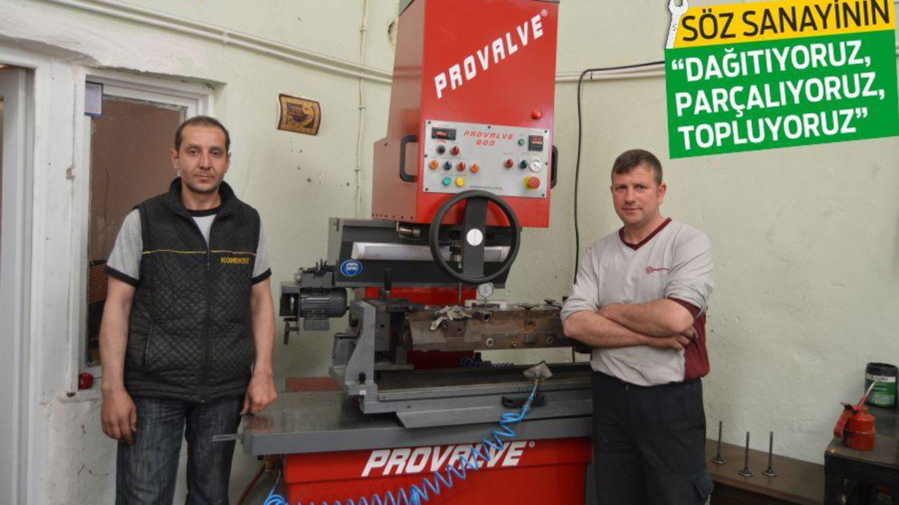 “DAĞITIYORUZ, PARÇALIYORUZ, TOPLUYORUZ”