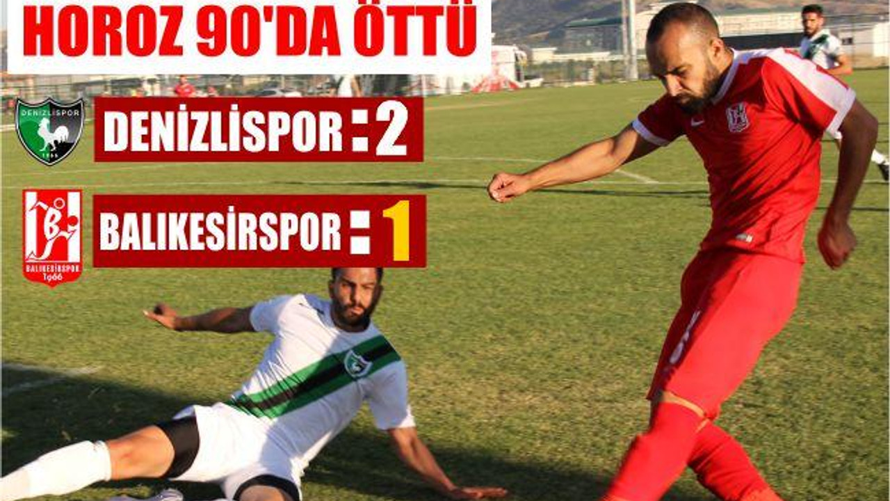 HOROZ 90’DA ÖTTÜ