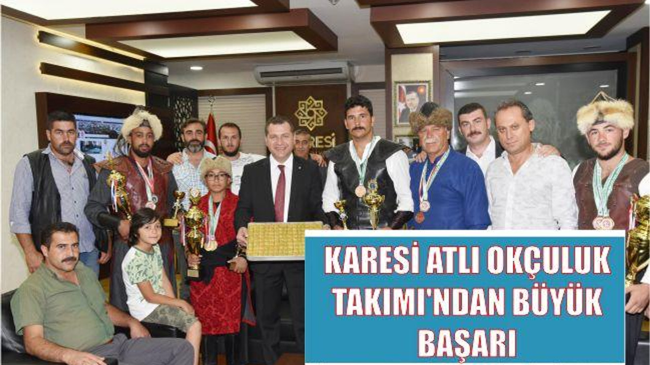 Karesi Atlı Okçuluk Takımı'ndan büyük başarı