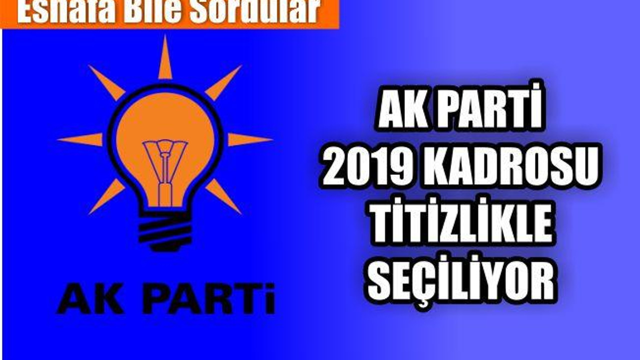 İL BAŞKAN ADAYLARI HALKA VE ESNAFA BİLE SORULUYOR