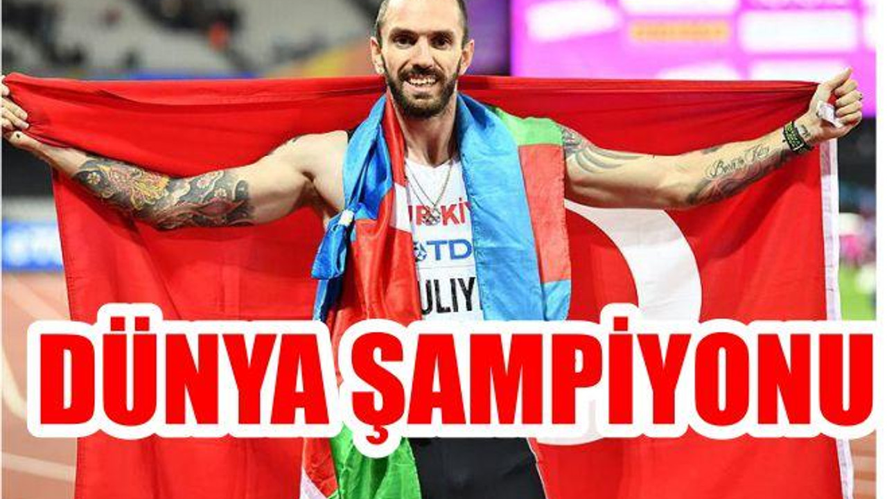 Milli Sporcumuz Ramil Guliyev Dünya Şampiyonu