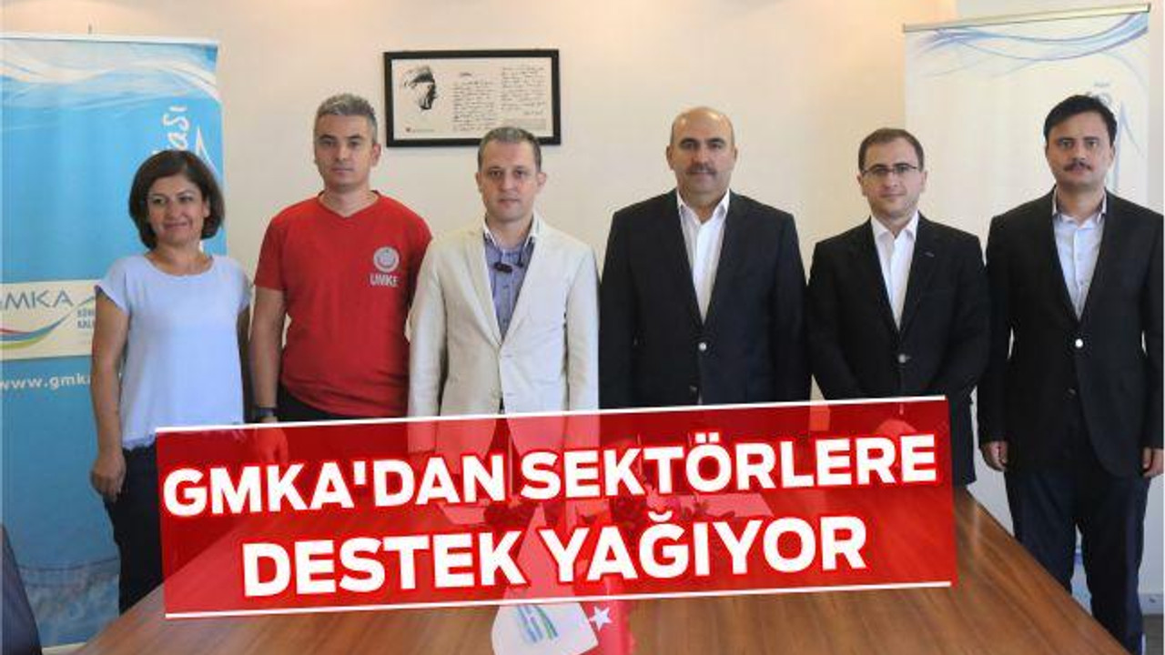 GMKA’DAN SEKTÖRLERE DESTEK YAĞIYOR