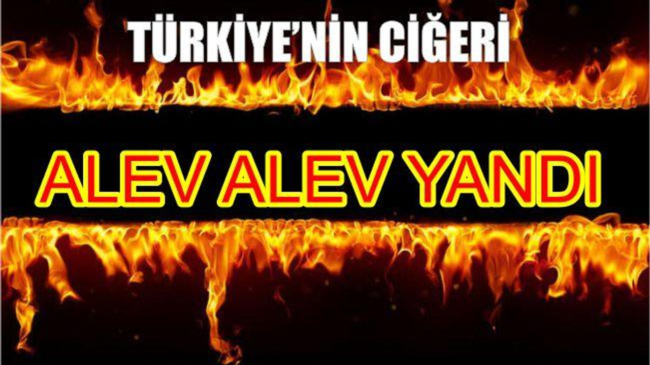 İŞTE O YANGINDA ŞOK İDDİA