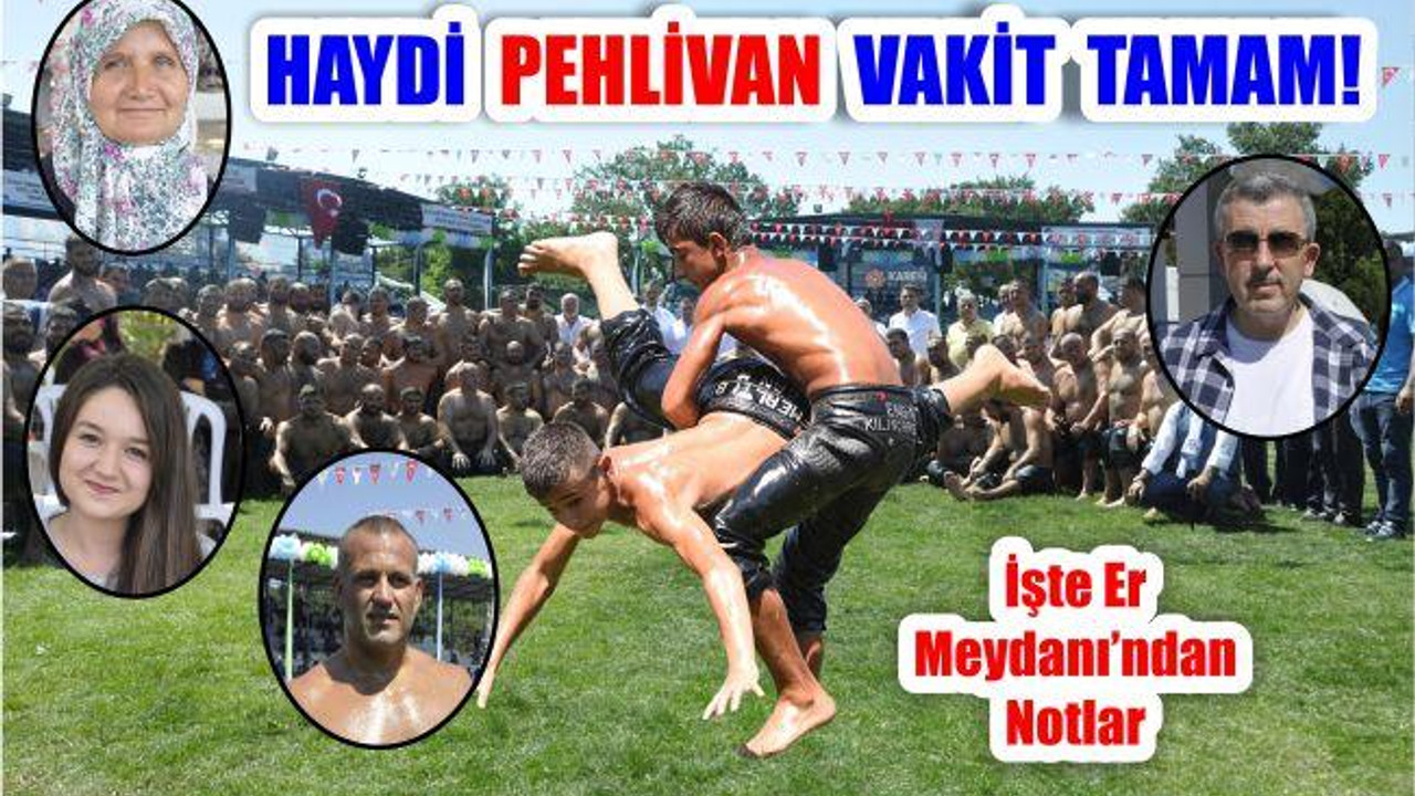 CİHAN PEHLİVANI'NIN YURDU ŞAHLANDI