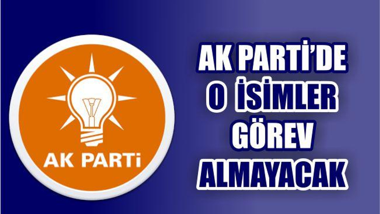 DEMİRASLAN O “İSİMLER GÖREV ALMAYACAK”
