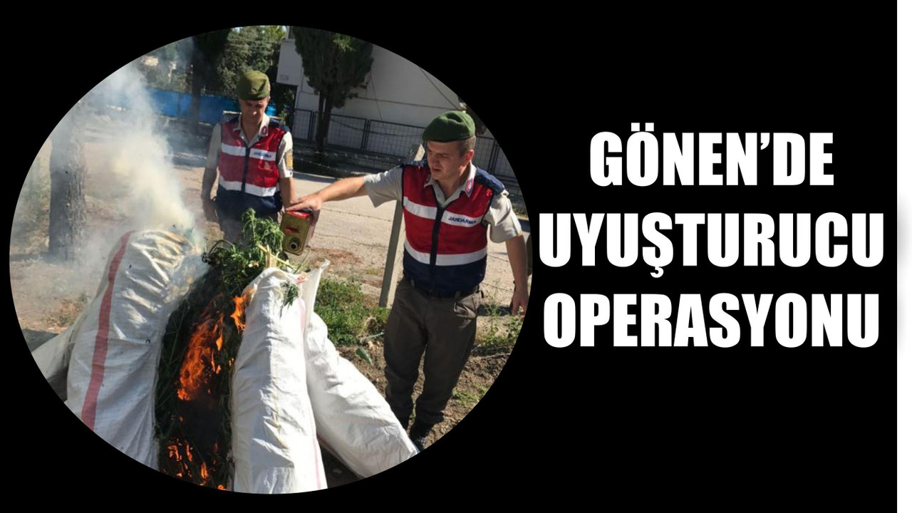 Gönen'de Uyuşturucu Operasyonu