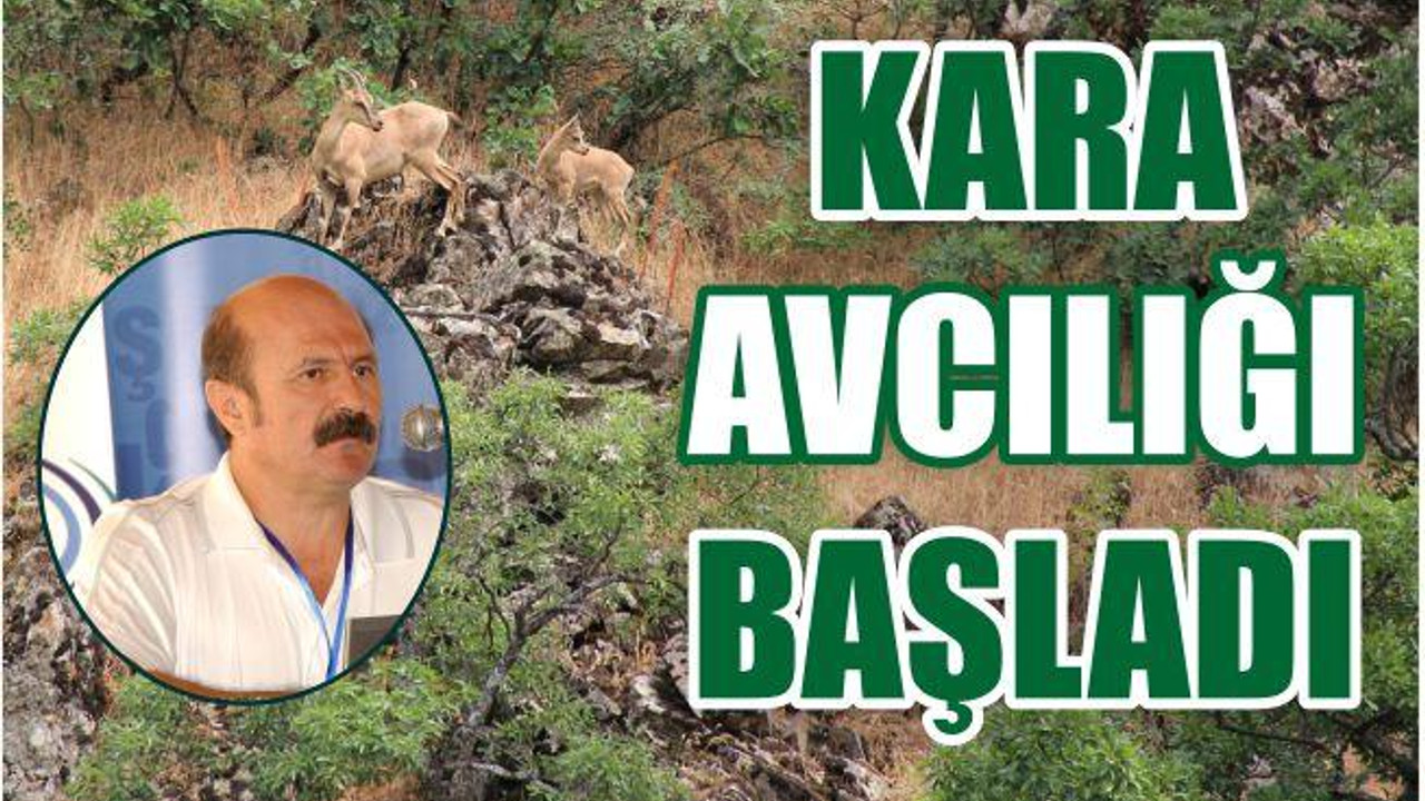 KARA AVCILIĞI BAŞLADI