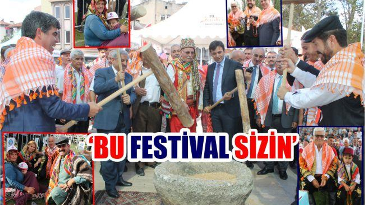 EKREM YAVAŞ ‘BU FESTİVAL SİZİN’