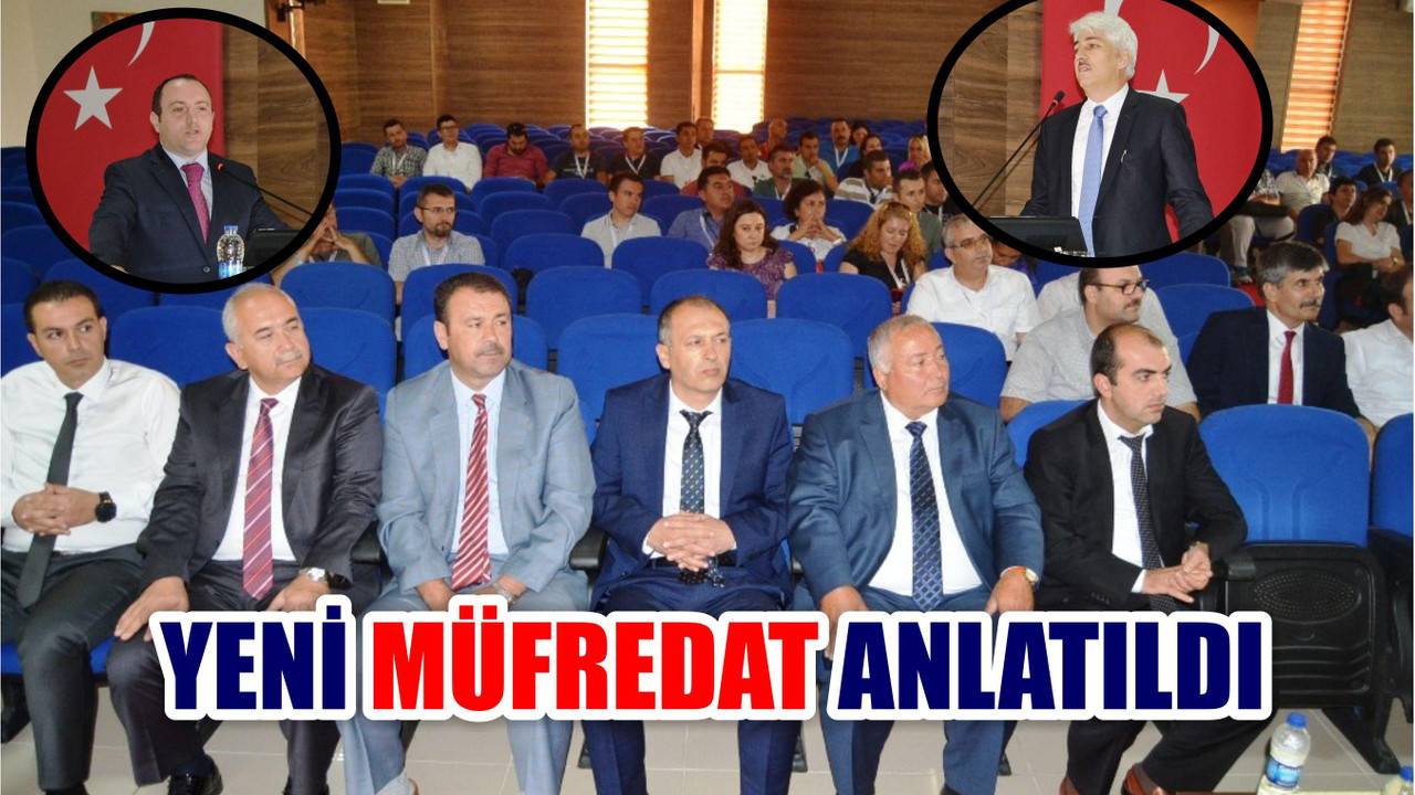 Ayvalık’ta Yeni Müfredat Anlatıldı