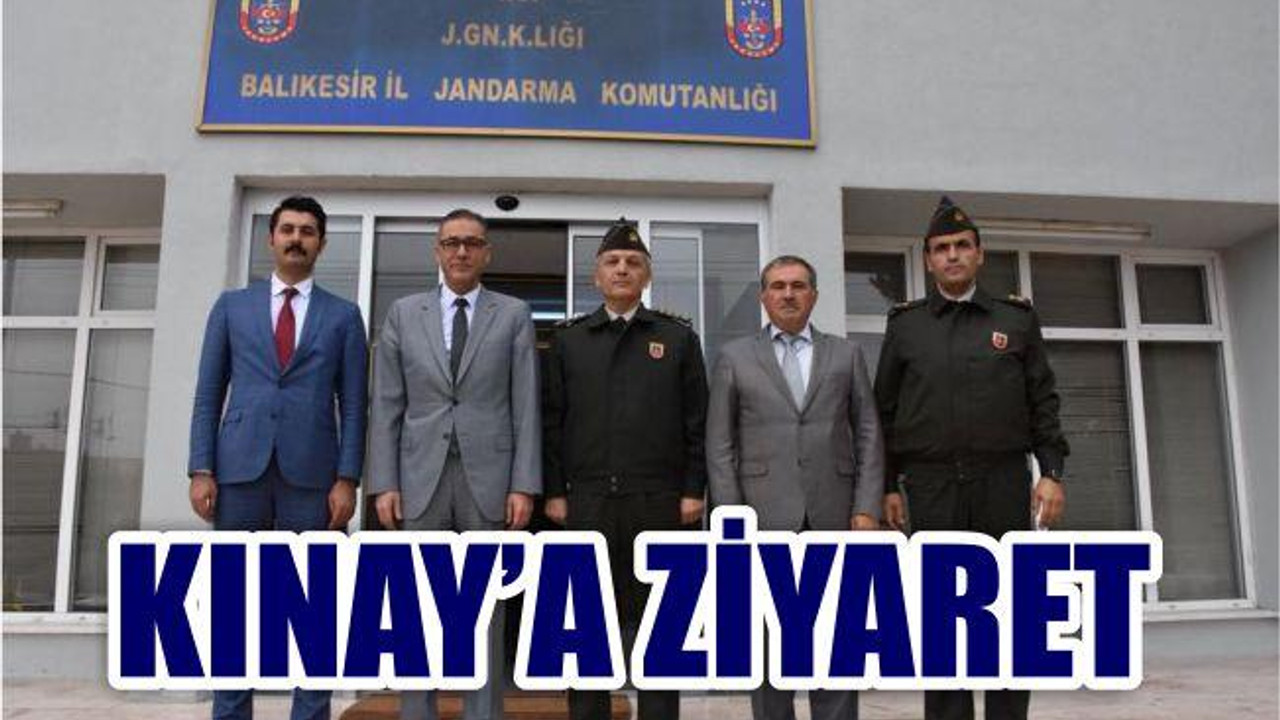 Kınay’a ziyaret