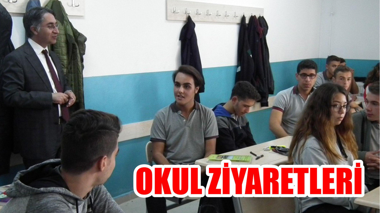 Havran Kaymakamı Aydın Okul Ziyaretlerini Sürdürüyor