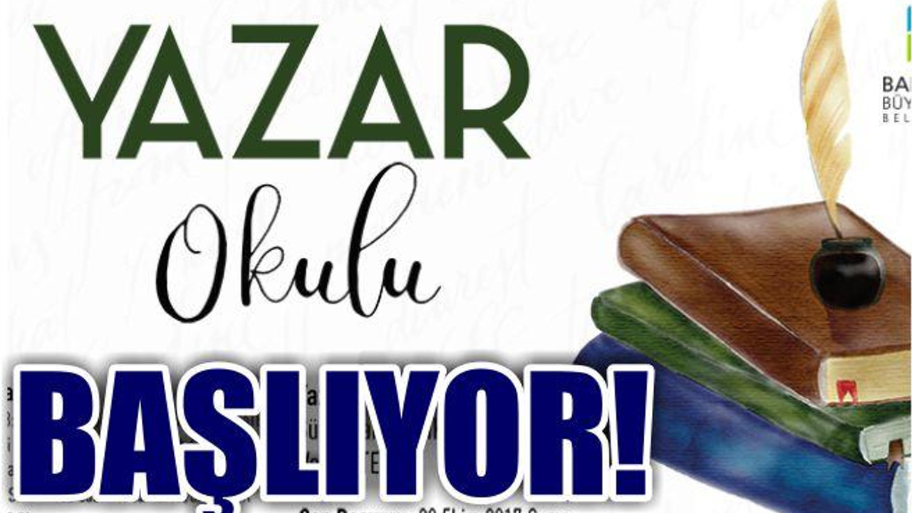 “Yazar Okulu” Açılacak