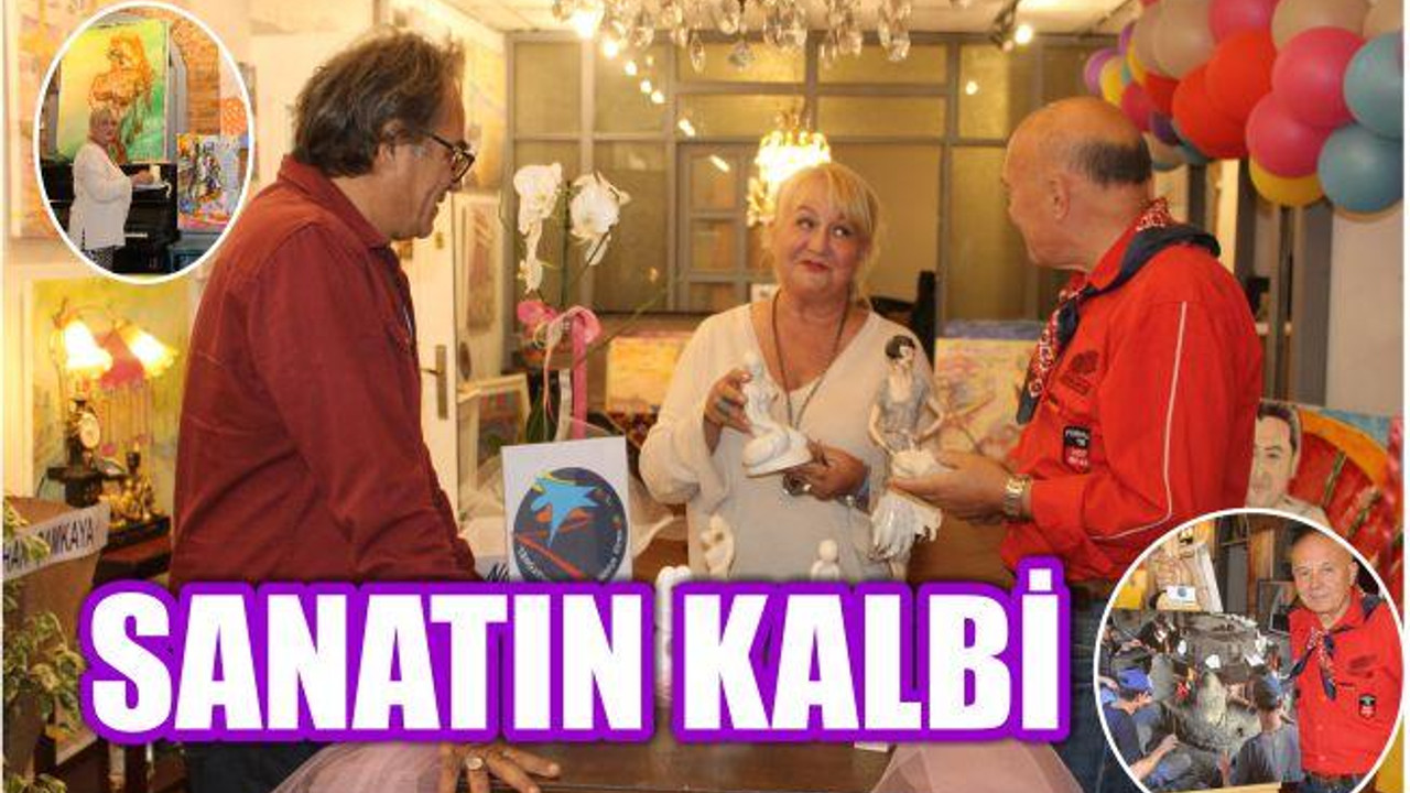 SANATIN KALBİ AYVALIK'TA ATTI