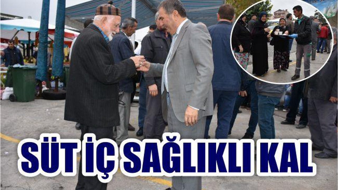 Süt İç Sağlıklı Kal
