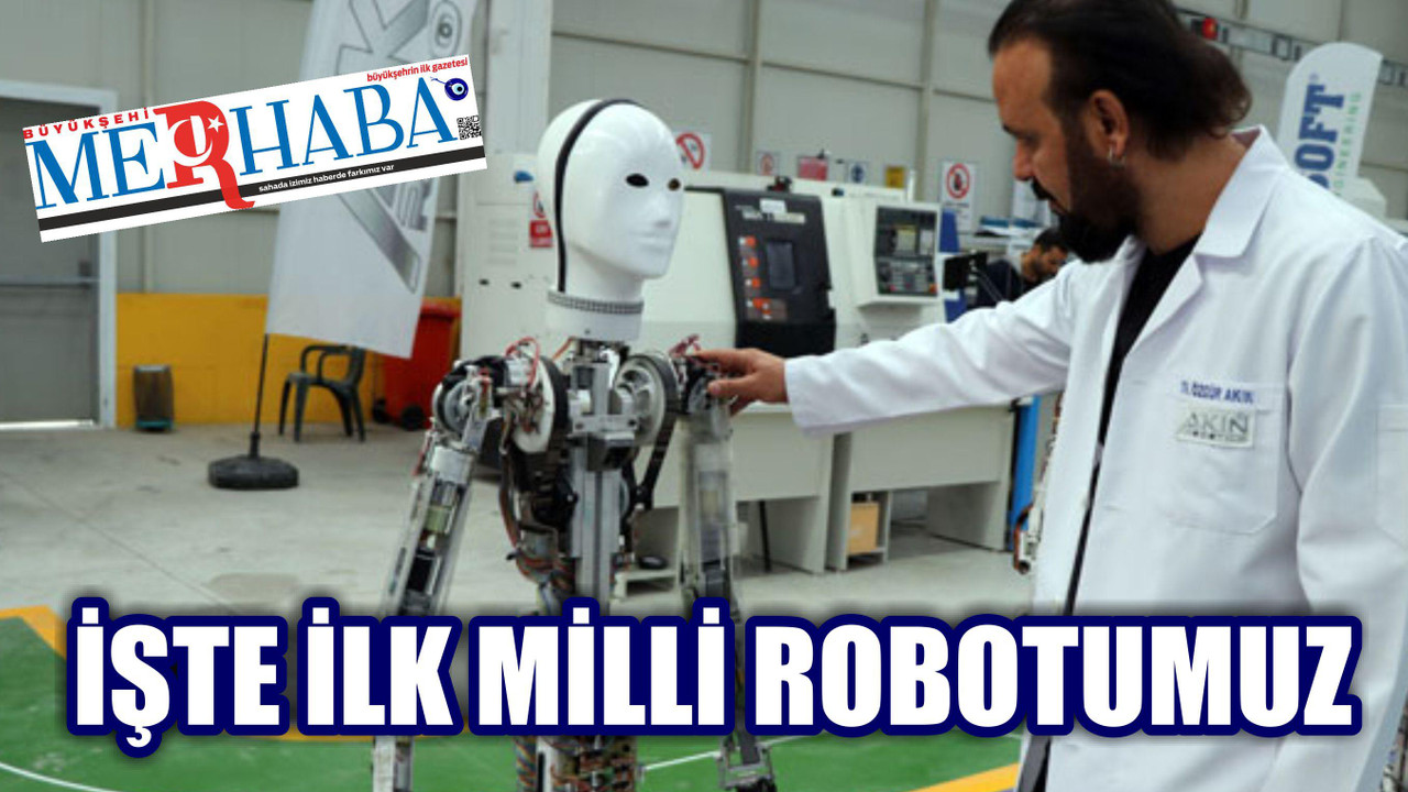 Milli İnsansı Robotun Seri Üretimine Başlandı