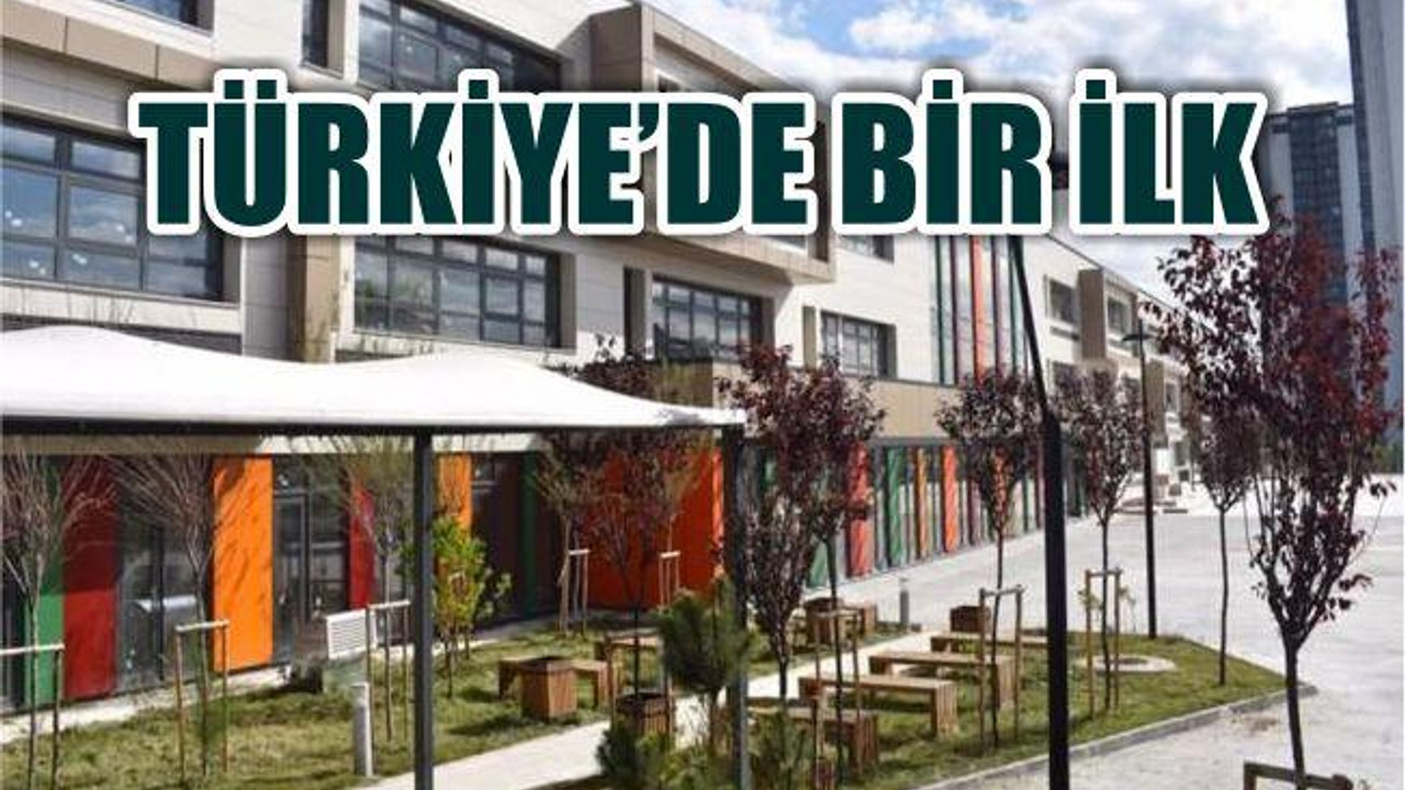 BU LİSE TÜRKİYE'DE BİR İLK