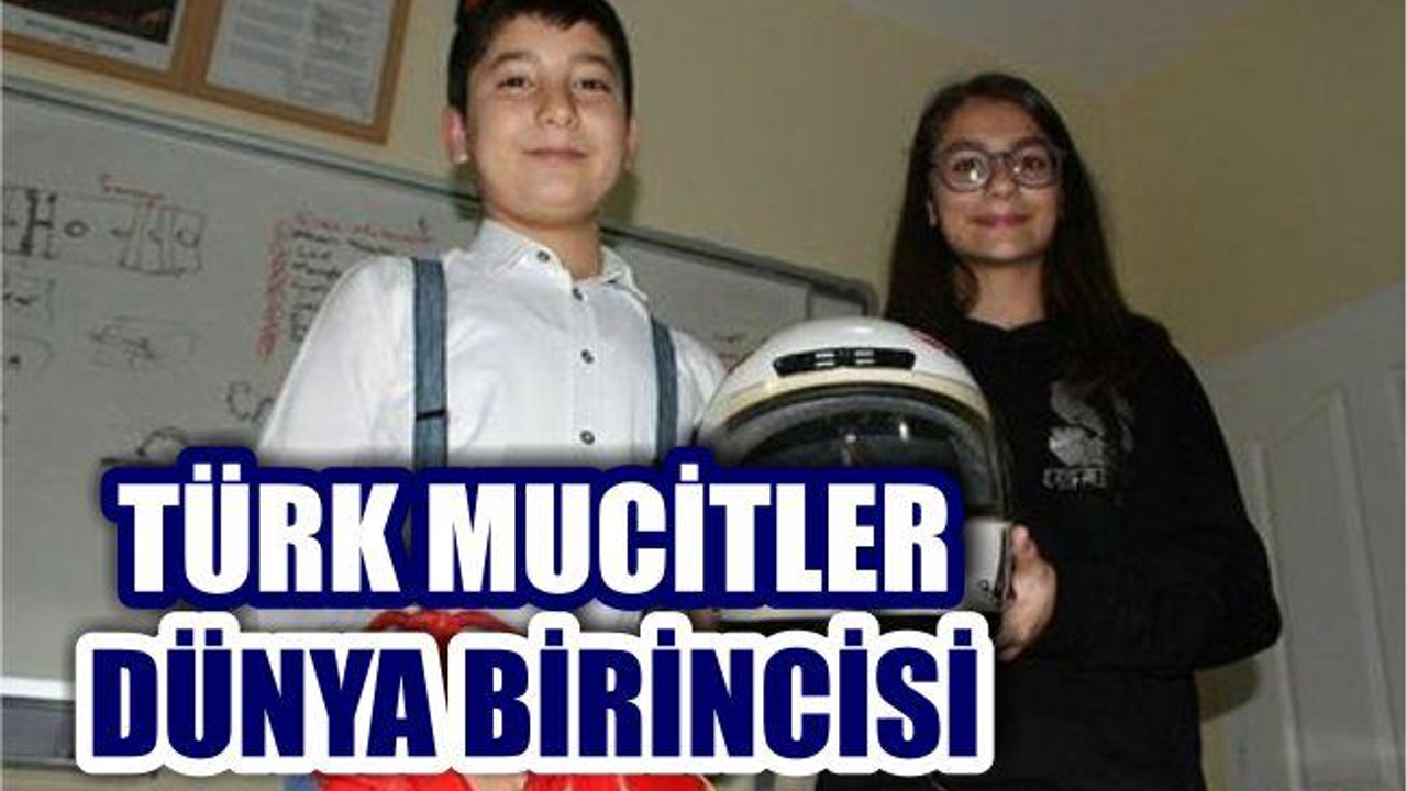 TÜRK MUCİTLER İŞ BAŞINDA