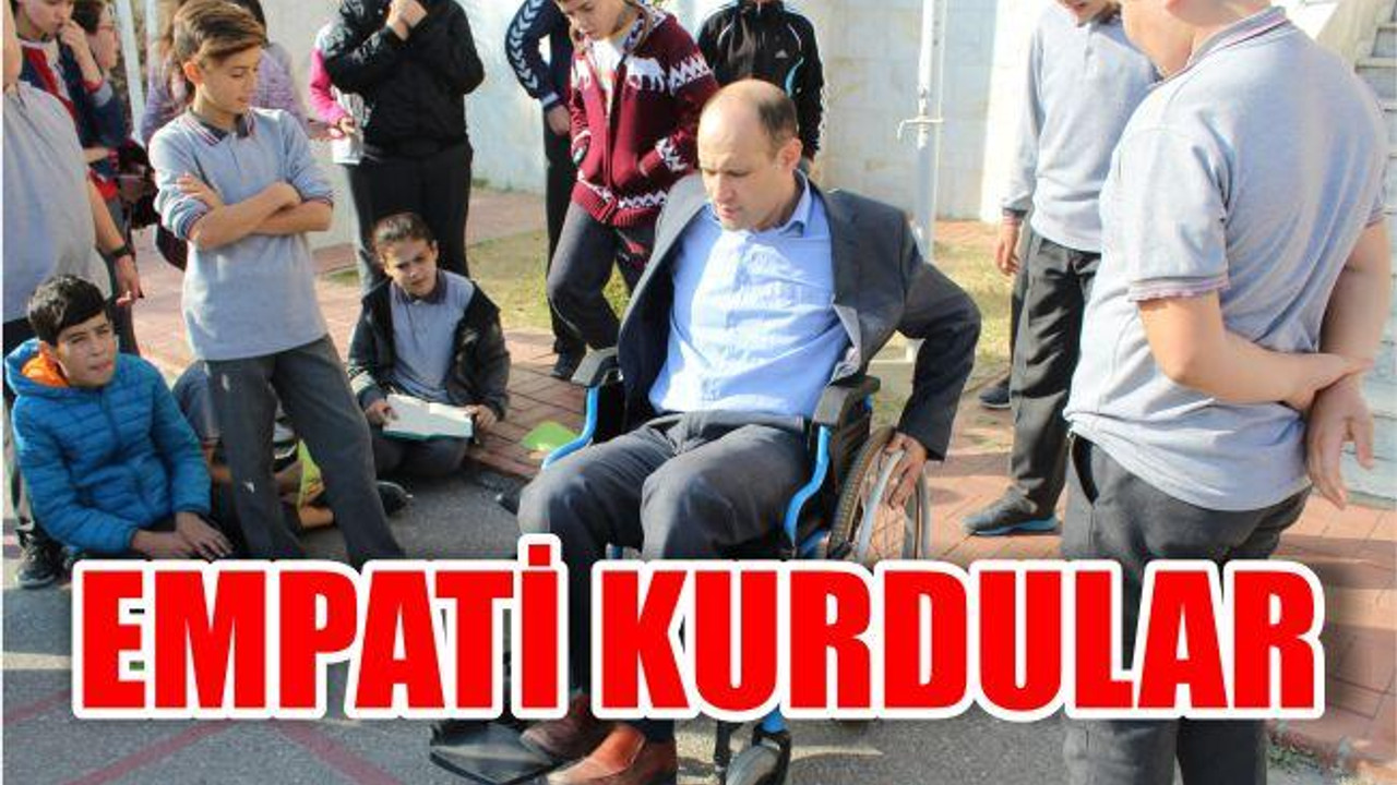Öğrenciler Kısa Süreli Engelli Oldular