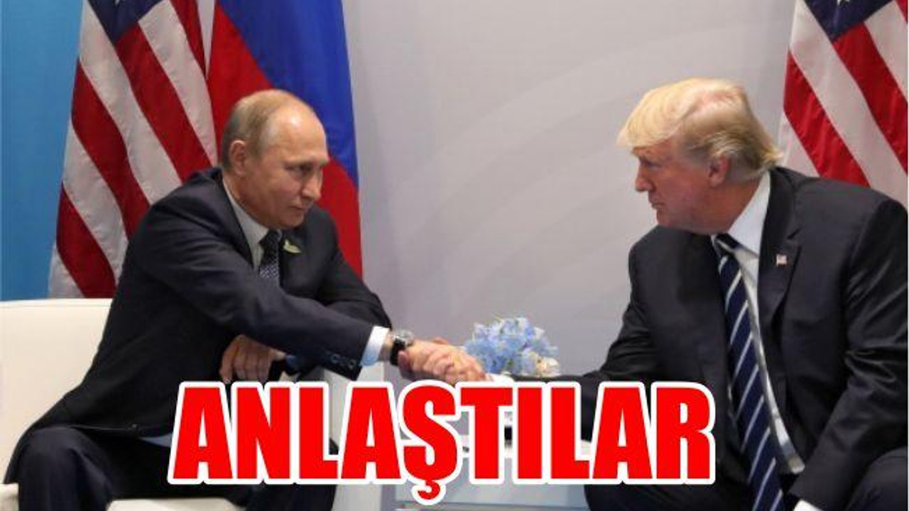 Trump ve Putin Suriye Konusunda Anlaştı