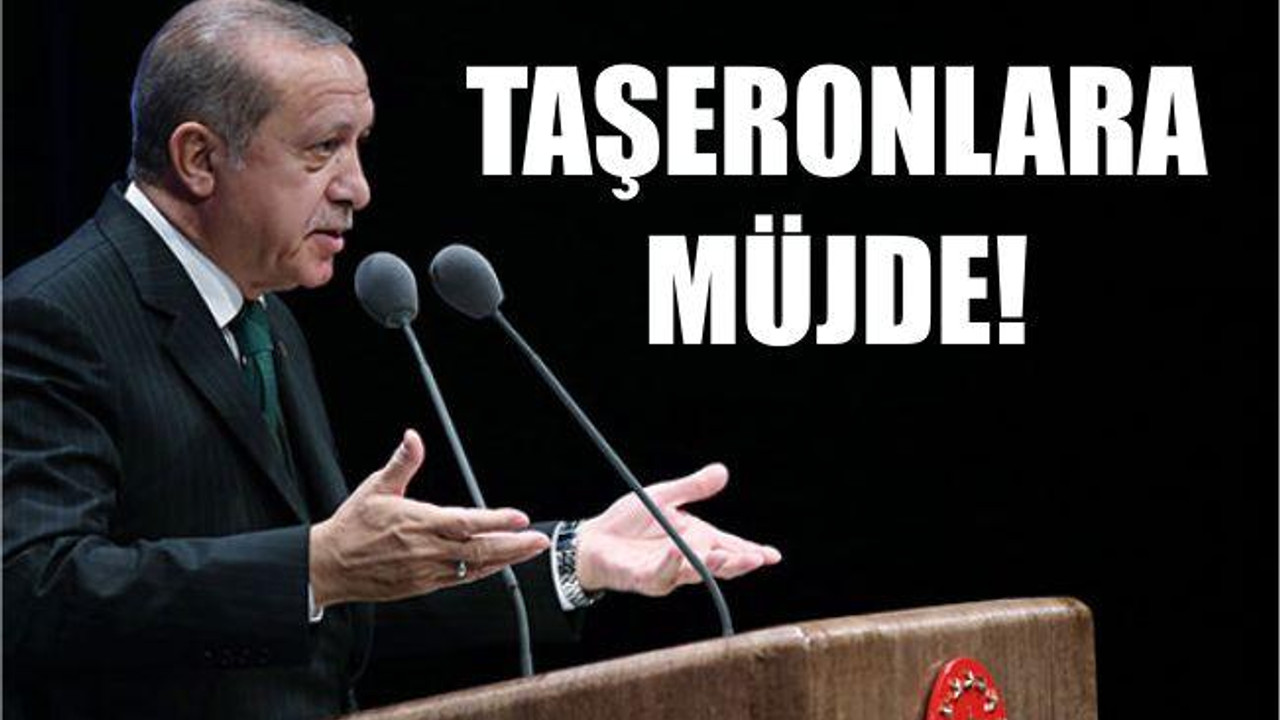 CUMHURBAŞKANI AÇIKLADI!